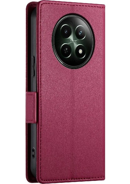 Realme 12 5g Günlük Kullanım Için Flip Case Iş Cüzdan Kart Yuvaları Flip (Yurt Dışından) fırsatları