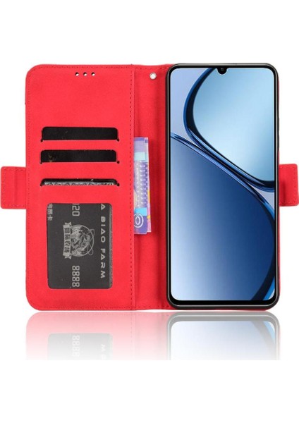 Realme C63 4g Için Kılıf Deri Cüzdan Kapak Manyetik Kapatma Ayarlanabilir (Yurt Dışından) indirimleri