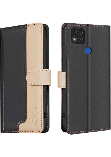 Xiaomi Redmi 9c Darbeye Tpu Iç Kabuk Kickstand Kart Için Flip Case (Yurt Dışından)