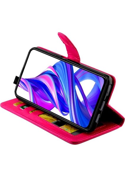 Honor 9x Pro Kart Tutucu Manyetik Kapatma Pu Deri Için Flip Case (Yurt Dışından) fırsatları