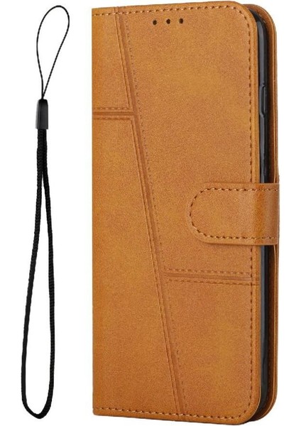 Oppo Oppo 12 5g Pu Deri Tam Koruma Kartı Ekleme Için Flip Case (Yurt Dışından)