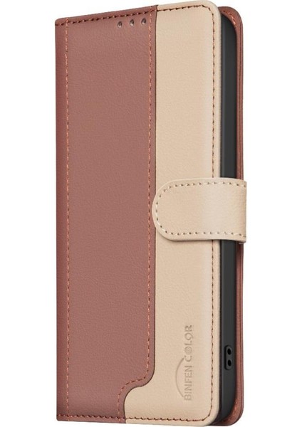 IPhone 15 Pro Max Rfıd Engelleme Kickstand Darbeye Tpu Için Flip Case (Yurt Dışından)