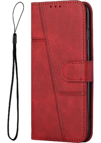 Realme C61 Yan Toka Tam Koruma Kartı Ekleme Pu Için Flip Case (Yurt Dışından) fiyatları
