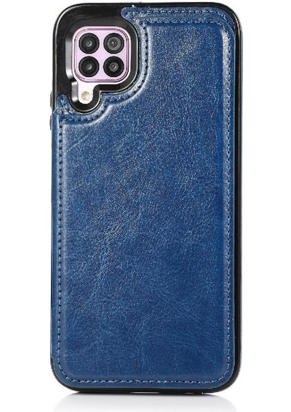Kart Tutucu Kart Yuvaları Kickstand Pu ile Huawei P40 Lite Için Cüzdan Kılıf (Yurt Dışından) fırsatları