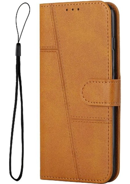 Realme C61 Yan Toka Tam Koruma Kartı Ekleme Pu Için Flip Case (Yurt Dışından) indirimleri