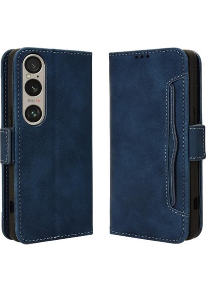 Sony Xperia 1 Için Kılıf Ⅵ Ayarlanabilir Ayrılabilir Kart Tutucu Manyetik Kapak (Yurt Dışından)
