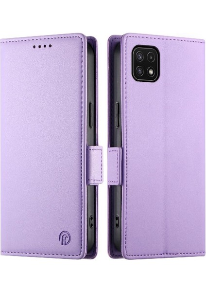 Samsung Galaxy A22 5g Kart Yuvaları Cüzdan Iş Günlük Kullanım Için Flip Case (Yurt Dışından)