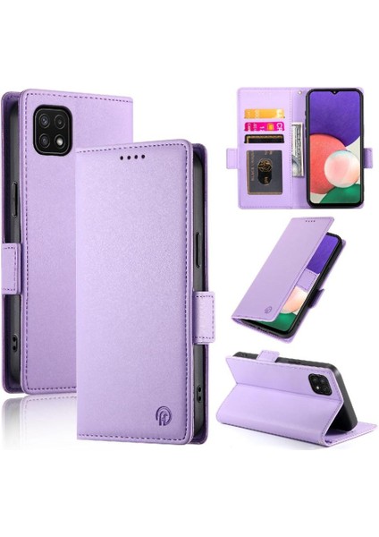 Samsung Galaxy A22 5g Kart Yuvaları Cüzdan Iş Günlük Kullanım Için Flip Case (Yurt Dışından) modelleri