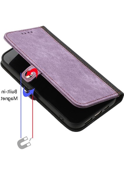 Kart Yuvası Standı ile Sony Xperia 10 Vı Için Kılıf Pu Deri Manyetik Cüzdan (Yurt Dışından) modelleri