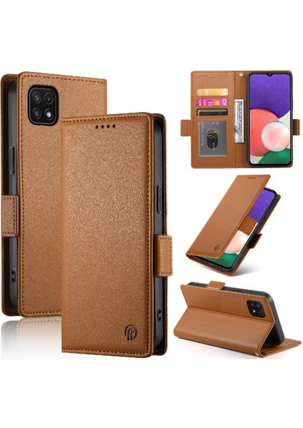 Samsung Galaxy A22 5g Kart Yuvaları Cüzdan Iş Günlük Kullanım Için Flip Case (Yurt Dışından) fırsatları