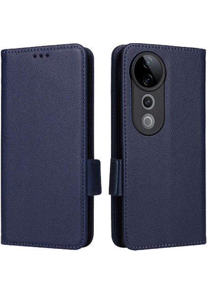 Vivo S19 Pro 5g Için Flip Case Cüzdan Kart Yuvaları Tutucu Yan Toka Pu (Yurt Dışından)