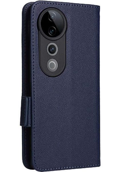 Vivo S19 Pro 5g Için Flip Case Cüzdan Kart Yuvaları Tutucu Yan Toka Pu (Yurt Dışından)