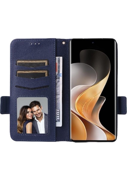 Vivo S19 Pro 5g Için Flip Case Cüzdan Kart Yuvaları Tutucu Yan Toka Pu (Yurt Dışından)