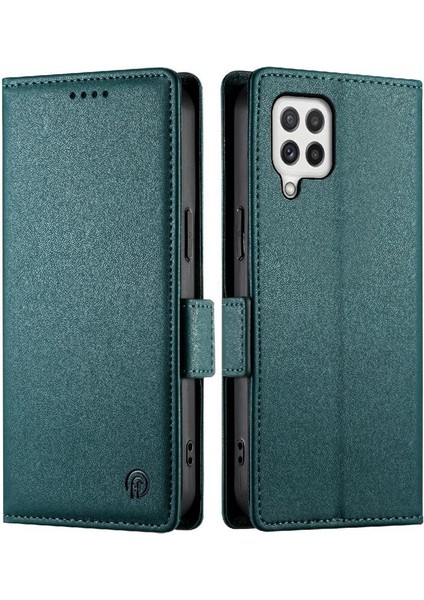 Samsung Galaxy A22 4g Kart Yuvaları Için Flip Case Cüzdan Günlük Kullanım Flip (Yurt Dışından)