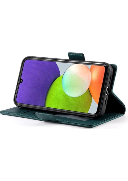 Samsung Galaxy A22 4g Kart Yuvaları Için Flip Case Cüzdan Günlük Kullanım Flip (Yurt Dışından) fırsatları
