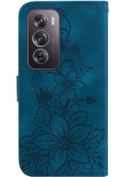 Oppo Oppo 12 Pro 5g Için Flip Case Kart Tutucu Manyetik Kabartmalı Zambak (Yurt Dışından) indirimleri
