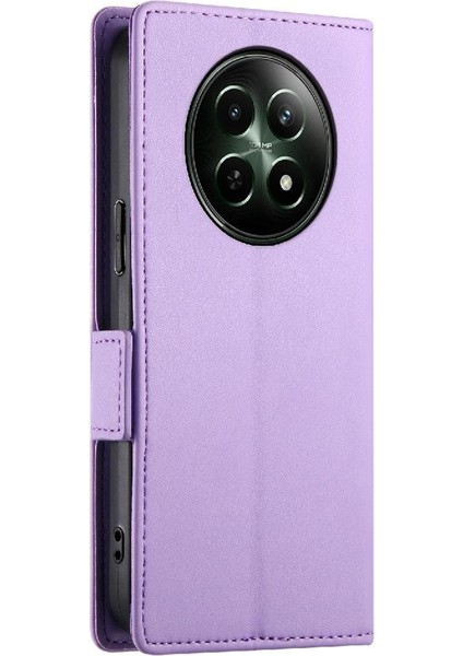 Realme 12 5g Günlük Kullanım Için Flip Case Iş Cüzdan Kart Yuvaları Flip (Yurt Dışından) indirimleri