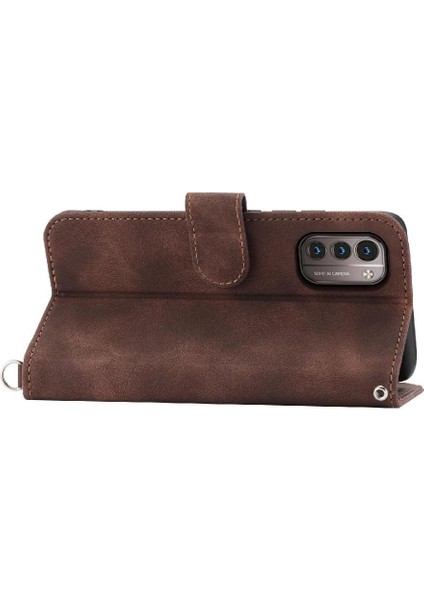 Nokia G21 Çoklu Kredi Kartı Yuvaları Için Flip Case Darbeye Bileklik (Yurt Dışından) fırsatları