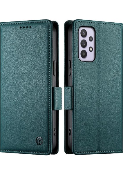 Samsung Galaxy A32 5g Flip Cüzdan Günlük Kullanım Kart Yuvaları Için Flip Case (Yurt Dışından)