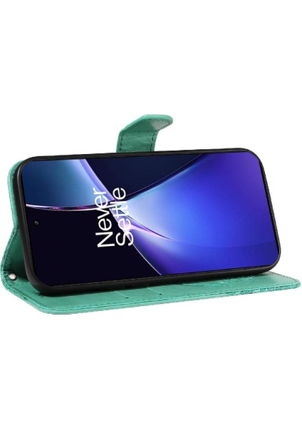 Oneplus Nord Ce4 5g Için Flip Case Kredi Kartı ile Ayrılabilir El Kayışı (Yurt Dışından)