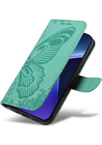 Manyi Mall Oneplus Nord Ce4 5g Için Flip Case Kredi Kartı ile Ayrılabilir El Kayışı (Yurt Dışından)