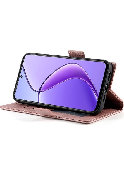 Realme 12 5g Günlük Kullanım Için Flip Case Iş Cüzdan Kart Yuvaları Flip (Yurt Dışından) modelleri
