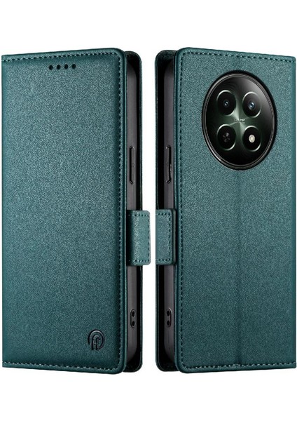 Realme 12 5g Günlük Kullanım Için Flip Case Iş Cüzdan Kart Yuvaları Flip (Yurt Dışından)