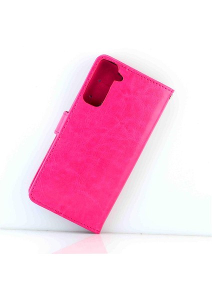 Samsung Galaxy S21 Artı Pu Deri Kart Tutucu Manyetik Için Flip Case (Yurt Dışından)