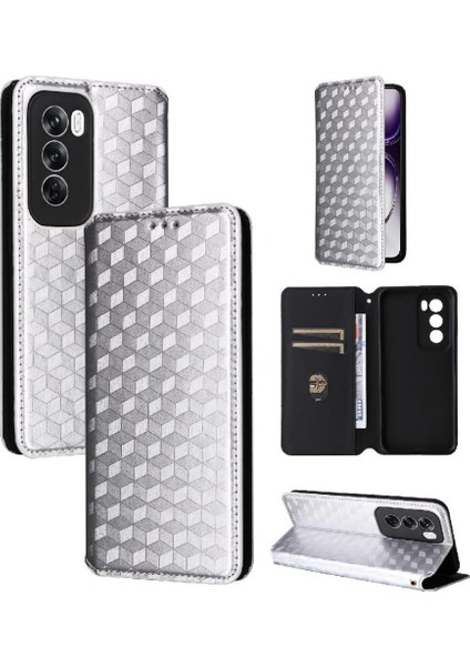 Oppo Oppo 12 Pro 5g Için Flip Case Cüzdan Pu Deri Kart Yuvaları Tutucu (Yurt Dışından) modelleri