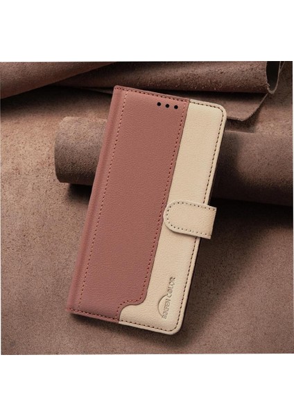 IPhone 15 Için Flip Case Kart Yuvaları Tutucu Flip Folio Rfıd Engelleme Tpu (Yurt Dışından)