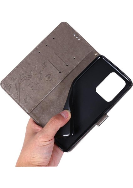 Samsung Galaxy S20 Ultra Kart Tutucu Için Pu Deri Kickstand Durumda (Yurt Dışından)