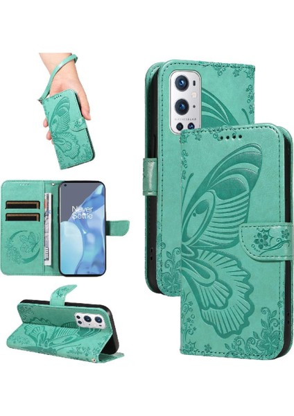Oneplus 9 Pro Için Flip Case Yüksek Kalite Deri Ayrılabilir El Kayışı (Yurt Dışından)