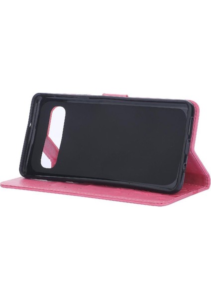 Samsung Galaxy S10 Artı Kickstand Bilek Kayışı Kart Tutucu Pu Için Filp Durumda (Yurt Dışından) fiyatları