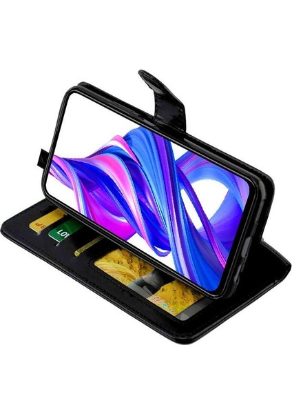 Honor 9x Pro Kart Tutucu Manyetik Kapatma Pu Deri Için Flip Case (Yurt Dışından) fırsatları