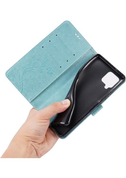 Samsung Galaxy Filp 5g Için Filp Durumda Kart Tutucu Kickstand Bilek Kayışı Pu (Yurt Dışından)