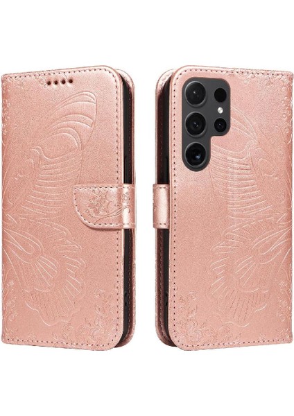 Samsung Galaxy S24 Için Flip Case Kredi ile Ultra Ayrılabilir El Kayışı (Yurt Dışından)