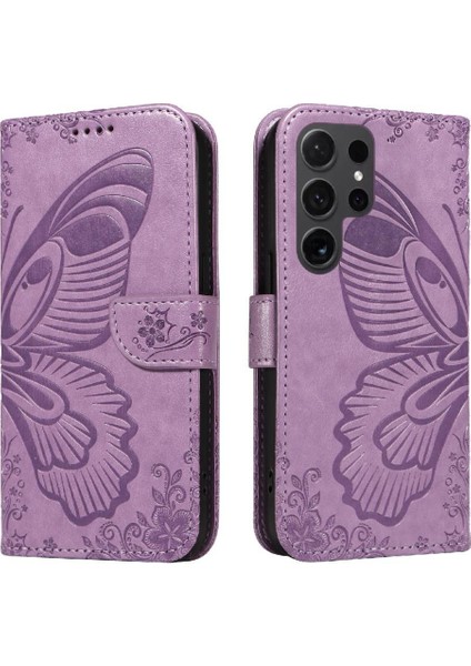 Samsung Galaxy S24 Için Flip Case Kredi ile Ultra Ayrılabilir El Kayışı (Yurt Dışından)