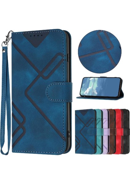 Tecno Camon 30 Pro Pu Deri Flip Cüzdan Için Kart Yuvası ile Flip Case (Yurt Dışından)