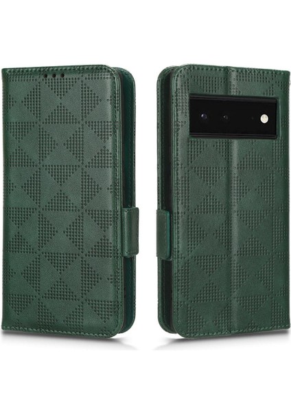 Google Piksel 6 5g Görüntüleme Standı 3 Kart Tutucu Cüzdan Pu Deri (Yurt Dışından) modelleri