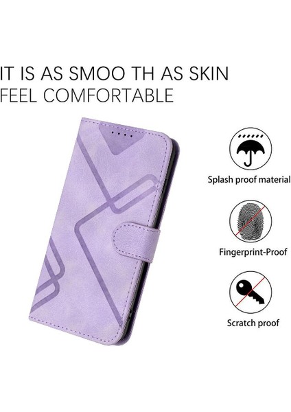 Motorola Kenar 50 Pro Manyetik Kapak Için Flip Case Kart Yuvası Standı ile Pu (Yurt Dışından)