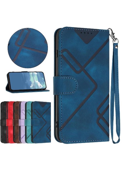 Motorola Kenar 50 Pro Manyetik Kapak Için Flip Case Kart Yuvası Standı ile Pu (Yurt Dışından)