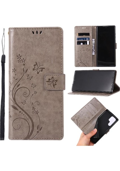 Samsung Galaxy S24 Ultra Kart Tutucu Kickstand Pu Deri Için Filp Durumda (Yurt Dışından)