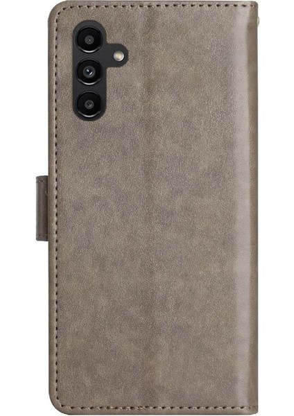Samsung Galaxy A35 Kickstand Manyetik Kapatma Bilek Kayışı Pu Için Filp Durumda (Yurt Dışından) indirimleri