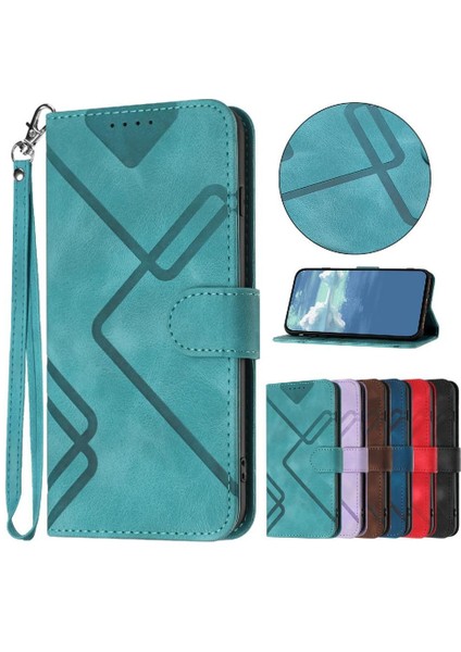 Samsung Galaxy M15 Pu Deri Manyetik Kapak Flip Cüzdan Için Flip Case (Yurt Dışından)