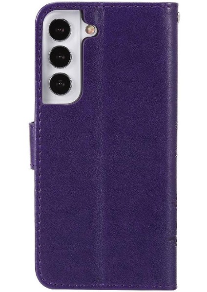 Samsung Galaxy S22 Artı 5g Için Filp Durumda Kart Tutucu Bilek Kayışı Kickstand (Yurt Dışından)