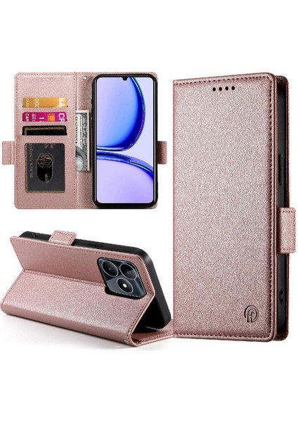 Realme C53 Cüzdan Flip Kartvizit Yuvaları Günlük Kullanım Için Flip Case (Yurt Dışından) fiyatları