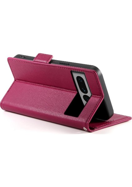 Google Piksel 7 Pro Cüzdan Kart Yuvaları Için Flip Case Iş Günlük Kullanım Flip (Yurt Dışından)