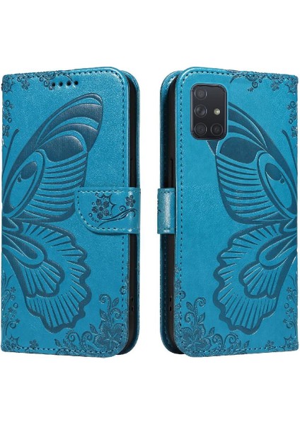 Samsung Galaxy A71 5g Yüksek Kalite Deri Kredi Kartı ile Flip Case (Yurt Dışından)