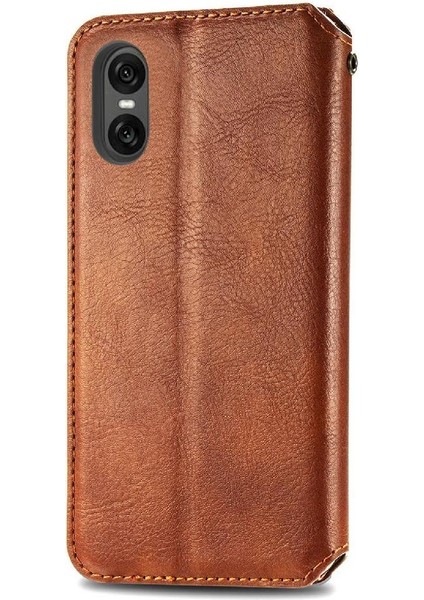Sony Xperia 10 Vi Için Flip Case Moda Tasarımı Zarif Iş Çevirme (Yurt Dışından) fiyatları