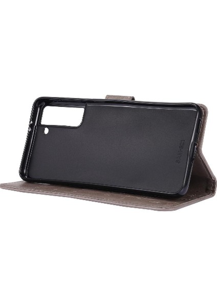 Samsung Galaxy S21 Için Kickstand Durumda Kart Tutucu Manyetik Kapatma Pu (Yurt Dışından) fiyatları
